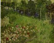 文森特 威廉 梵高 : 多比尼花园一角